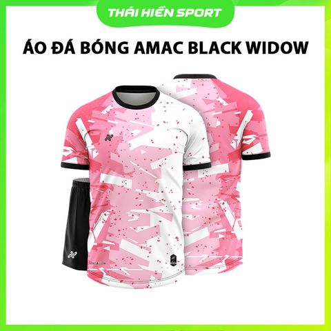  Áo đá bóng Amac Black Widow 