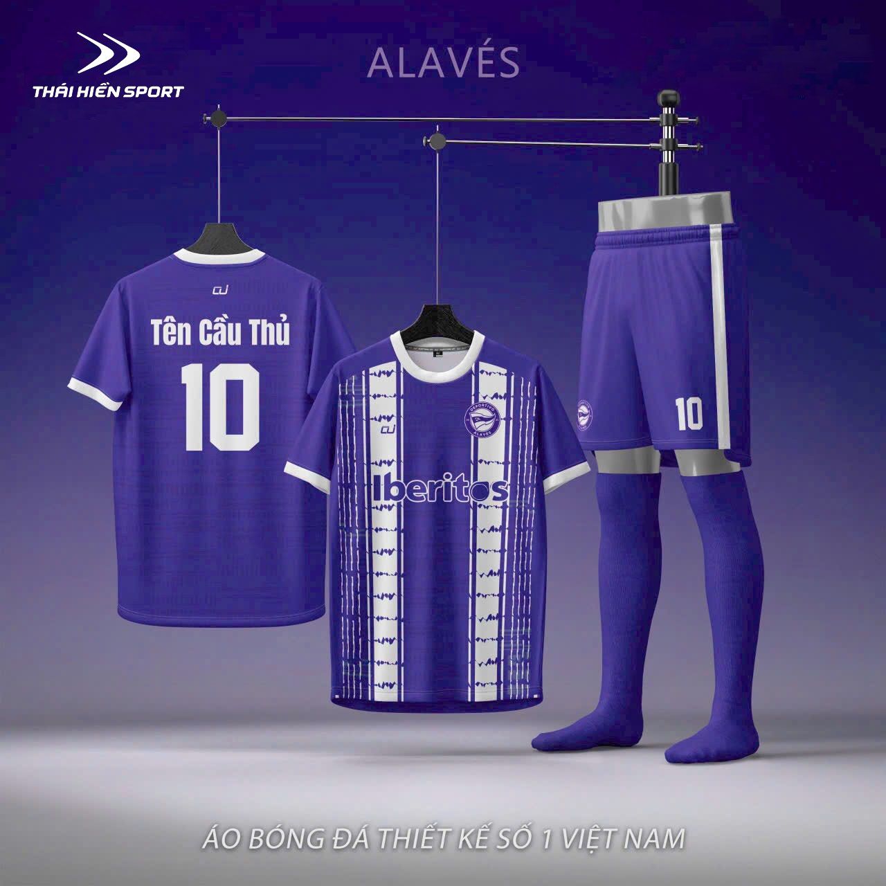 Áo đá bóng thiết kế Alavés 