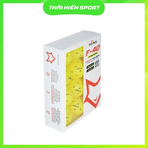  Bóng Pickleball FOXACE Thi Đấu 40 Lỗ (12 quả) 