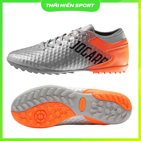  Giày bóng đá Jogarbola 9020 TF - Xám Cam 