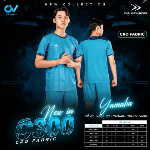  Áo đá bóng Cv c300 