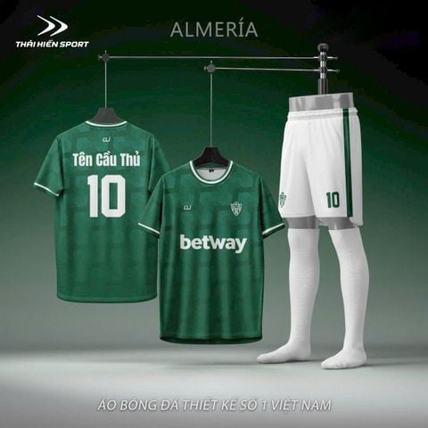  Áo đá bóng thiết kế Almería 