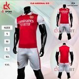  Áo đá bóng Asernal đỏ 