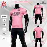  Áo đá bóng Asernal hồng 