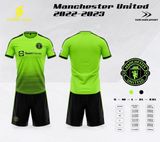  Áo đá bóng Manchester United xanh lá 