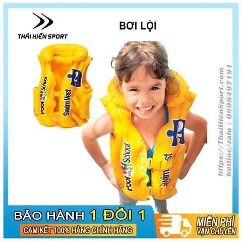  Áo Phao Tập Bơi Intex 