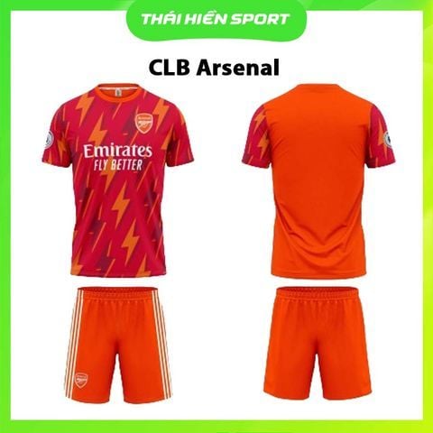  Áo đá bóng CLB trẻ em Asernal 