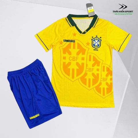  Áo bóng đá Brazil vải Thái Lan 