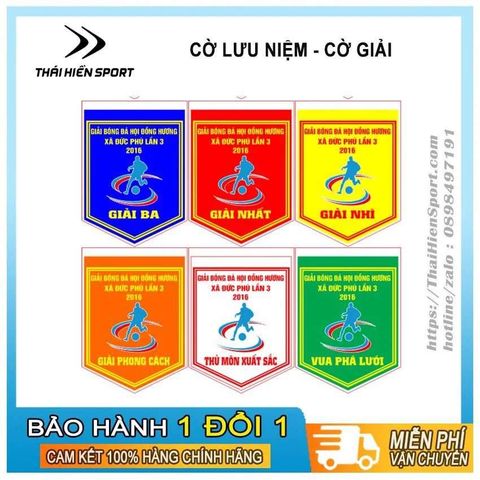  Cờ Lưu Niệm - Cờ Giải 