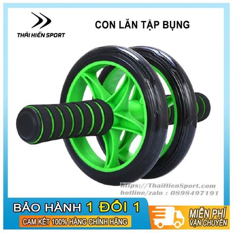  CON LĂN TẬP BỤNG AB DOUBLE WHEEL (LOẠI BÁNH 14.5CM) 