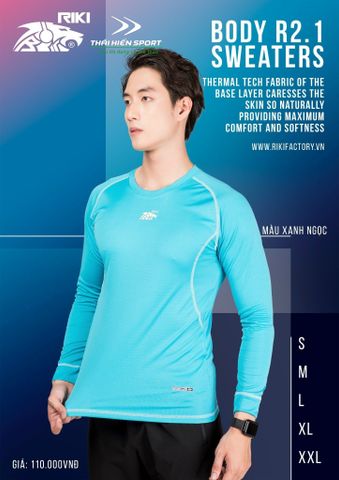  Áo body Riki kompat xanh ngọc 