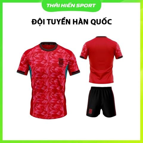  Áo đá bóng Tuyển Hàn Quốc 