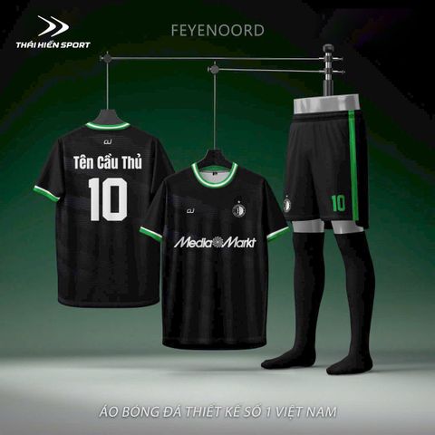  Áo đá bóng thiết kế Feyenoord 