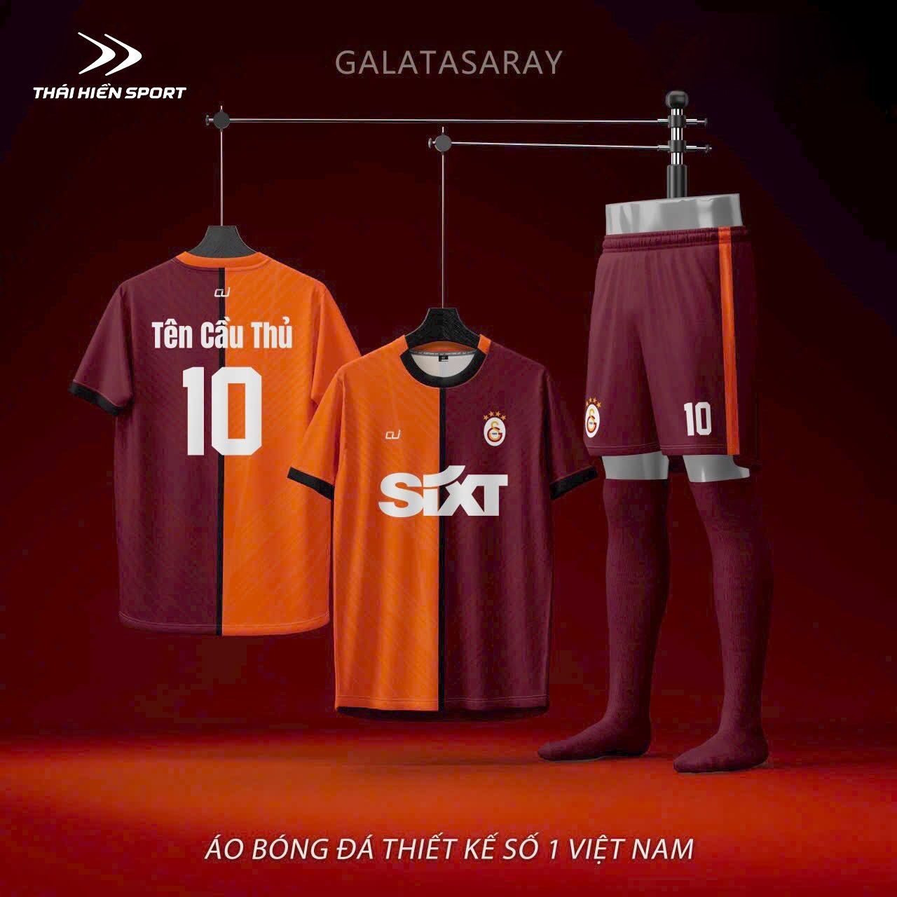  Áo đá bóng thiết kế Galatasaray 