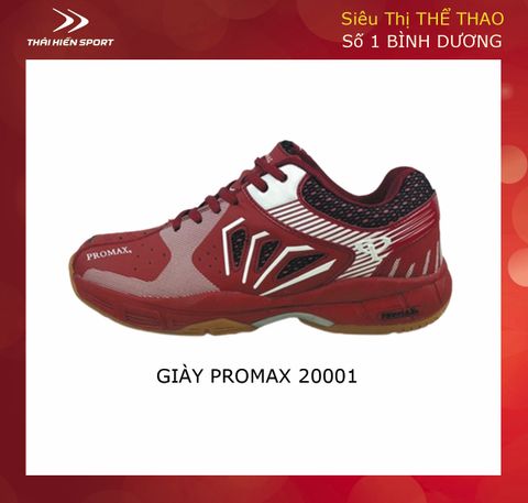  Giày cầu lông Promax 20001 đỏ đô 