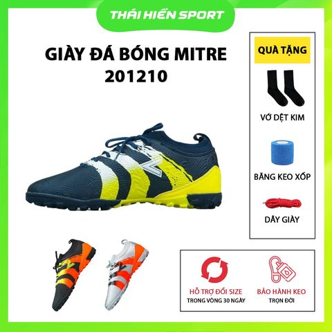  Giày đá bóng MITRE 201210 [Tặng Vớ - Băng keo xốp - Dây giày - Bảo hành keo trọn đời] 