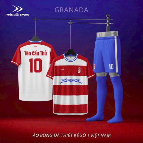  Áo đá bóng thiết kế Granada 
