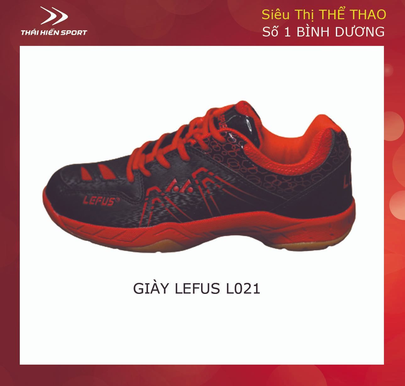  Giày cầu lông Lefus L021 đen 