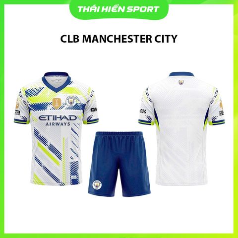  Áo đá bóng Iwin Manchester City 