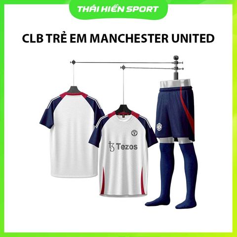  Áo đá bóng CLB trẻ em Manchester United 