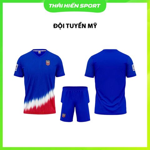  Áo đá bóng tuyển Mỹ 