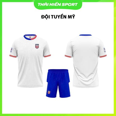  Áo đá bóng tuyển Mỹ 