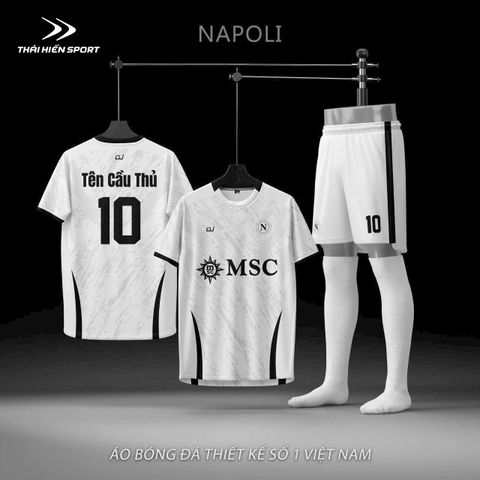  Áo đá bóng thiết kế Napoli 