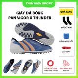  GIÀY BÓNG ĐÁ CHÂN BÈ PAN VIGOR X THUNDER XANH NAVY 