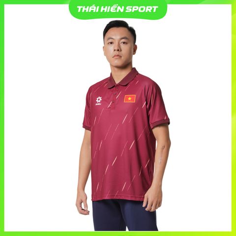  Áo Polo Đỏ Cầu Thủ Đội tuyển Bóng Đá Quốc Gia 2025 
