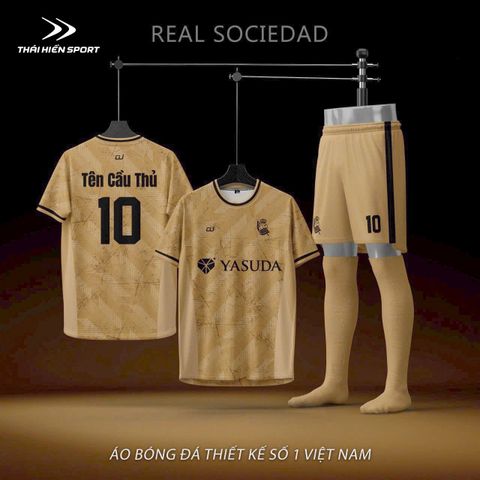  Áo đá bóng thiết kế Real Sociedad 