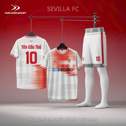  Áo đá bóng thiết kế Sevilla Fc 