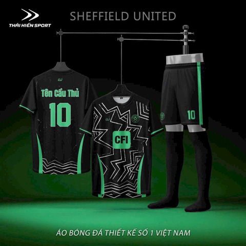  Áo đá bóng thiết kế Sheffield United 
