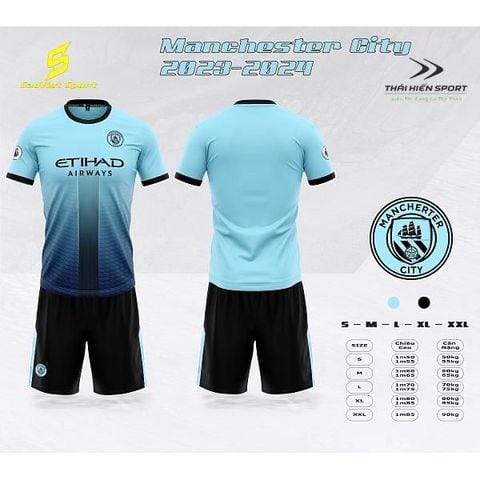  Áo đá bóng Manchester City 