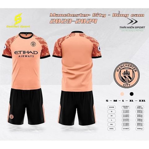  Áo đá bóng Manchester City sân khách 