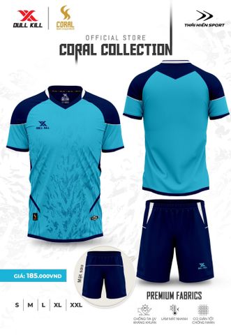  Áo đá bóng Dk Coral 