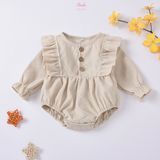  Set Bodysuit dễ thương màu kem BF77 