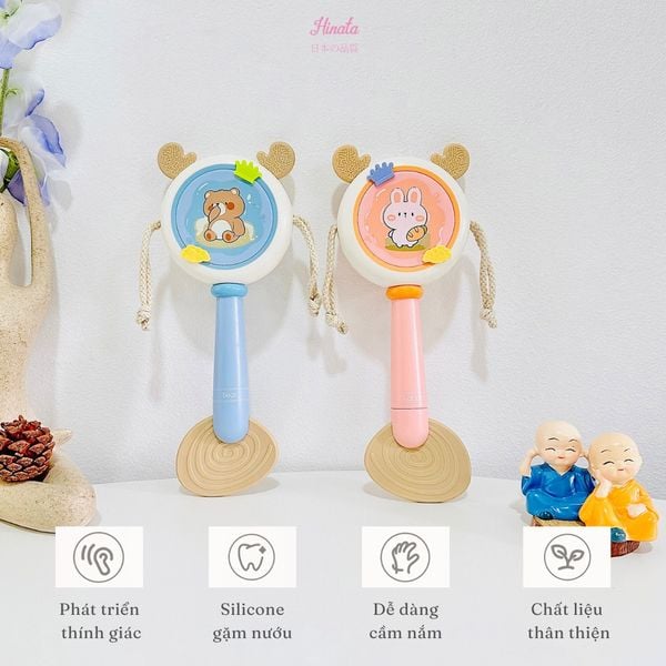  Đồ chơi lục lạc cầm tay cho bé Hinata DC03P 