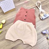  [03 Set] Đồ baby Muslin Unisex Hinata BF57 