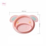  Bát ăn dặm Piglet Silicone BAD02 Hinata Nhật 