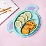  Bát ăn dặm Piglet Silicone BAD02 Hinata Nhật 