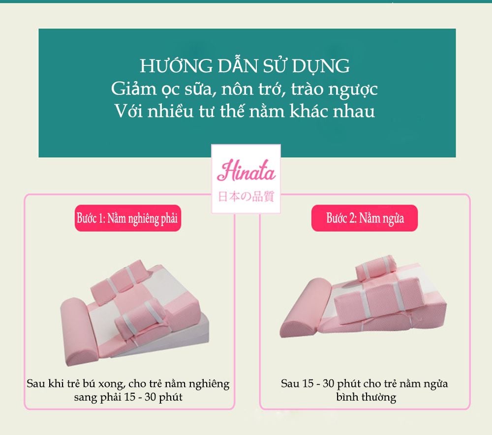  Gối chống trào ngược Hinata N04 