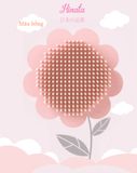  Bông tắm gội silicon cho bé BT15 - Thương hiệu Hinata 