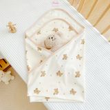  Khăn quấn cotton nguyên chất loại I Hinata KU02 