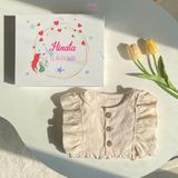  Set Bodysuit dễ thương màu kem BF77 