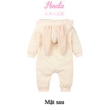  Set Romper unisex tai thỏ dễ thương BF52 Hinata 