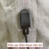  Balo bỉm sữa đa năng + Cổng sạc USB BL12 Hinata 