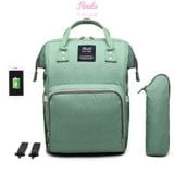  Balo bỉm sữa đa năng + Cổng sạc USB BL12 Hinata 