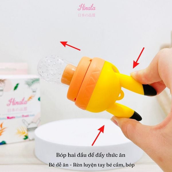  Túi nhai chống hóc, chống sặc cho bé tập ăn dặm - TG09 Hinata 