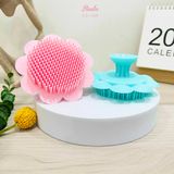  Bông tắm gội silicon cho bé BT15 - Thương hiệu Hinata 