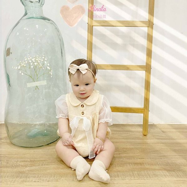  Set Bodysuit dễ thương cho bé gái BF54 Hinata 